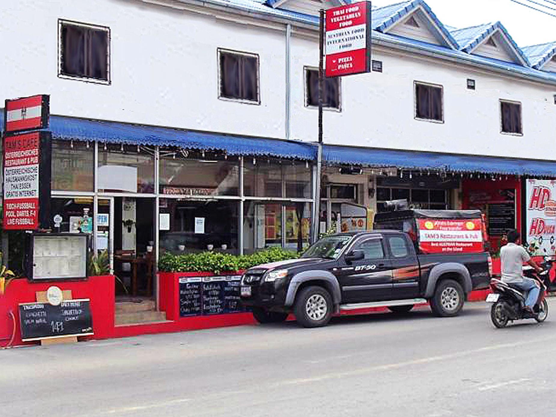 Little Austria Tams Guesthouse Pantai Chaweng Luaran gambar
