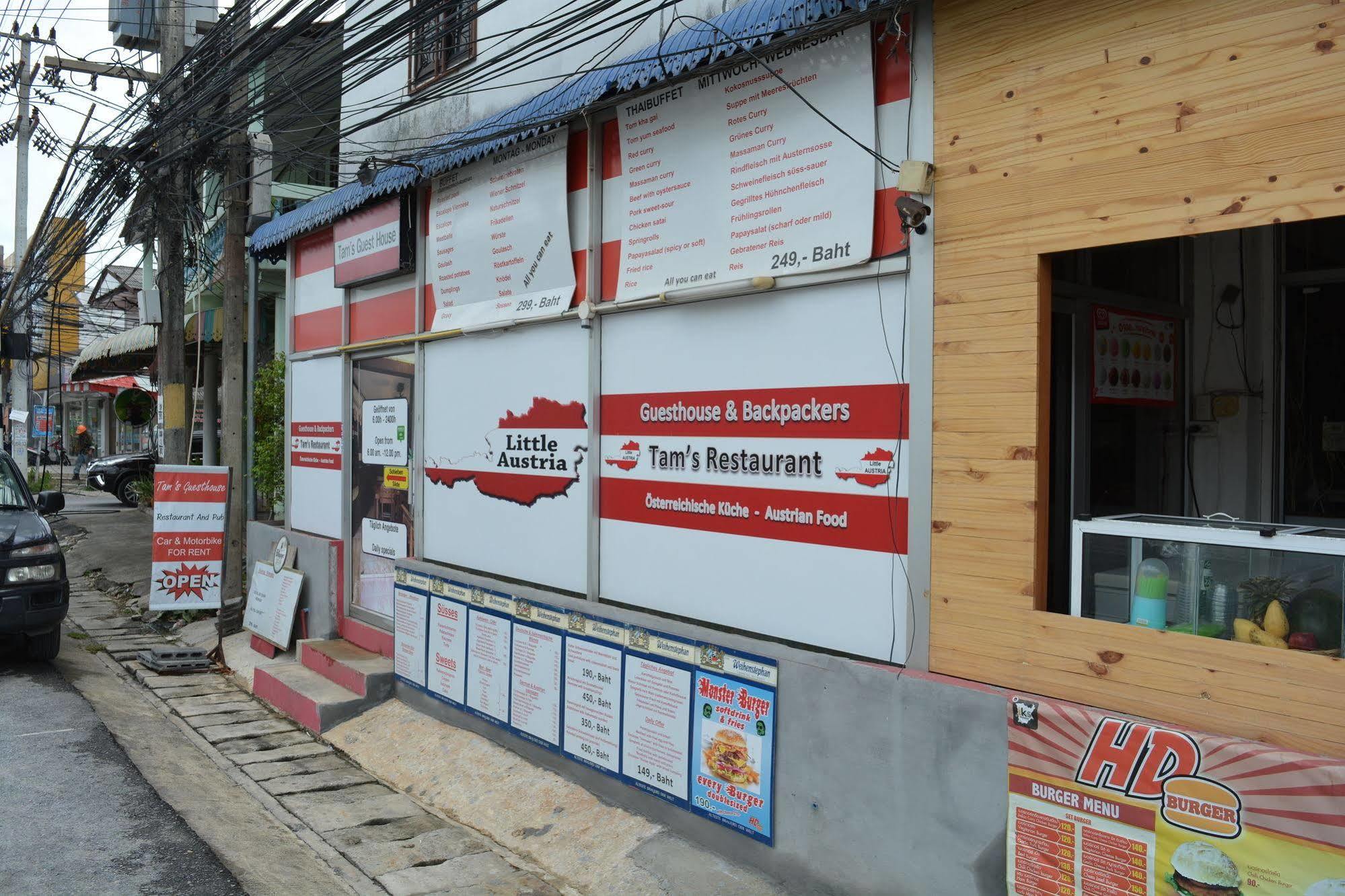 Little Austria Tams Guesthouse Pantai Chaweng Luaran gambar
